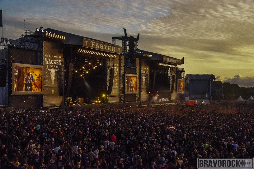 Wacken view of the stages 2018 - Arch Enemy