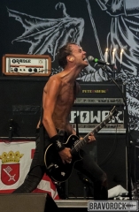 Mantar singer an guitarist - Wacken 2018