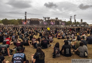 Wacken view of the stages 2018